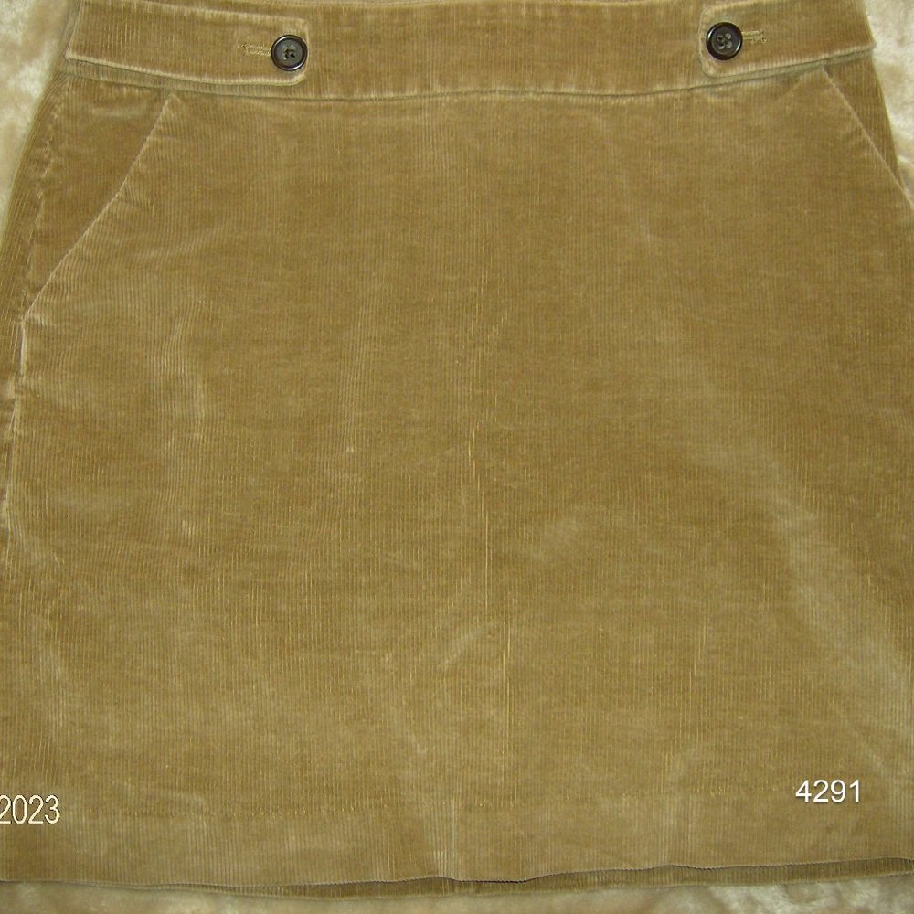 Cordury Skirt Brown